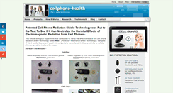 Desktop Screenshot of cellphone-health.com